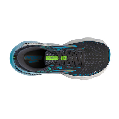 Brooks Mens Glycerin GTS 20 - Black/Hawaiian Ocean/Green - Stability