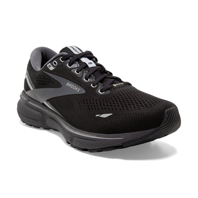 Brooks Mens Ghost 15 GTX - Black/Blackened Pearl/Alloy - Neutral