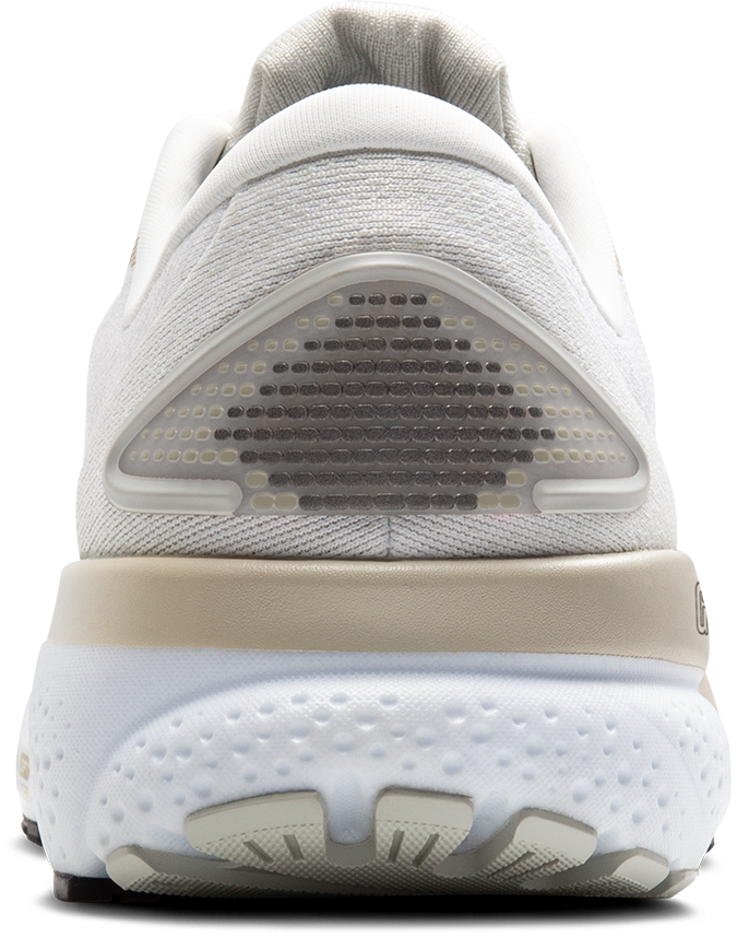 Brooks Mens Ghost 16 - White/Pelican/Oyster - Neutral - SS25