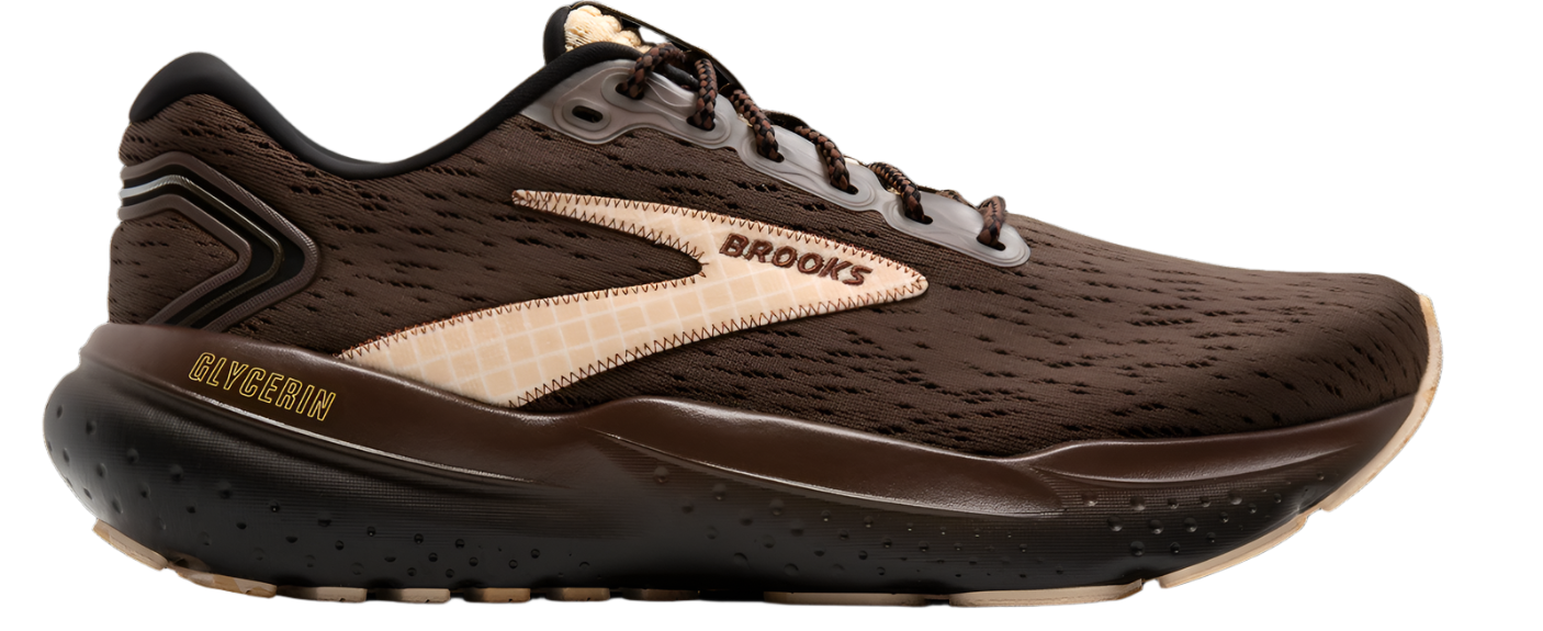 Brooks Mens Glycerin 21 - Chestnut/Slate/Straw - Neutral