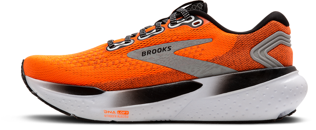 Brooks Mens Glycerin 21 - Orange/Black/White - Neutral