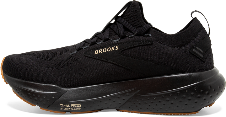 Brooks Mens Glycerin StealthFit 21 - Black/Cream/Biscuit - Neutral