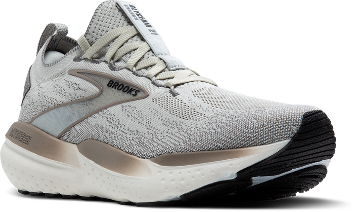 Brooks Mens Glycerin StealthFit 21 - Grey/Frost Grey/Champagne - Neutral