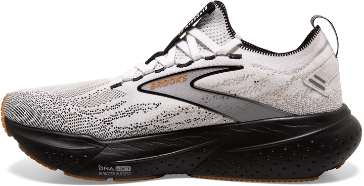 Brooks Mens Glycerin StealthFit 21 - White/Grey/Black - Neutral