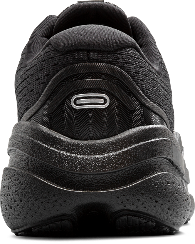 Brooks Mens Ghost Max 2 Wide - 2E Width - Black/Black/Ebony - Neutral