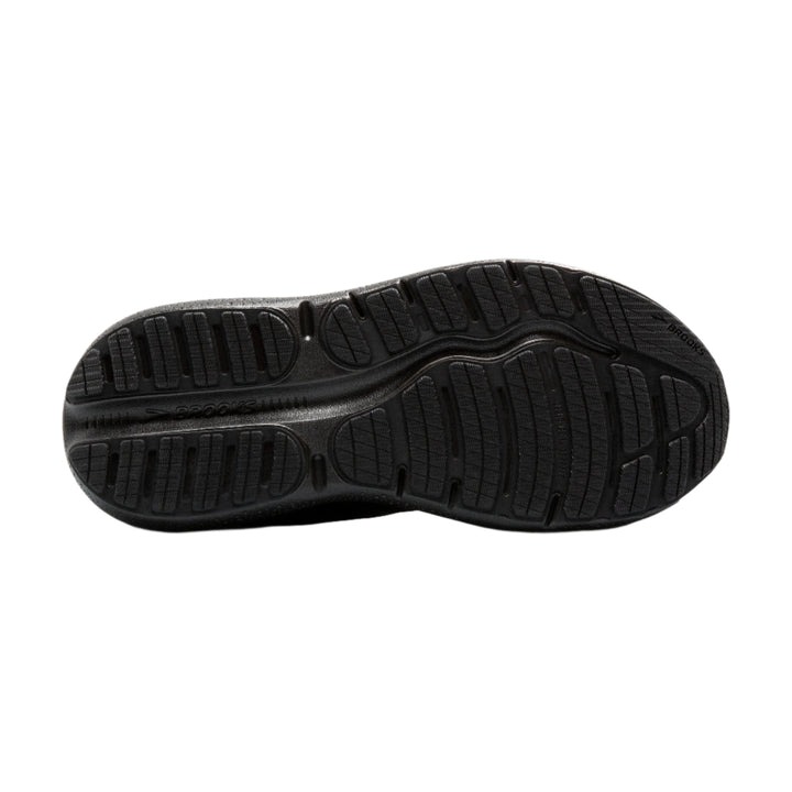 Brooks Mens Ghost Max 2 Wide - 2E Width - Black/Black/Ebony - Neutral