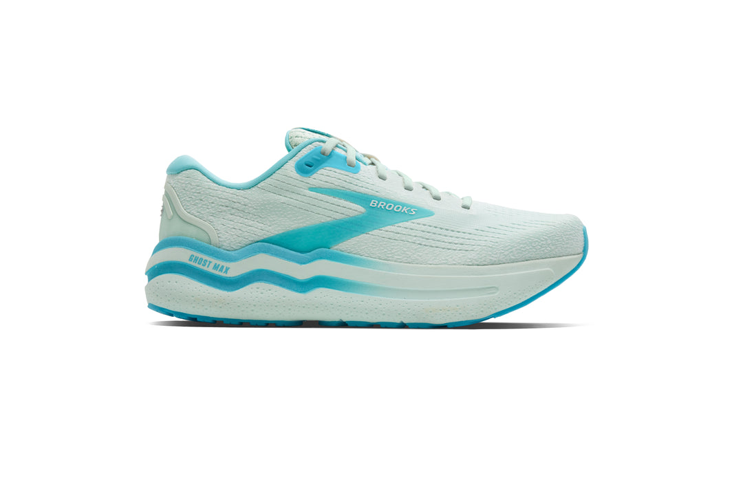 Brooks Mens Ghost Max 2 - Honeydew/Blue/White - Neutral - SS25