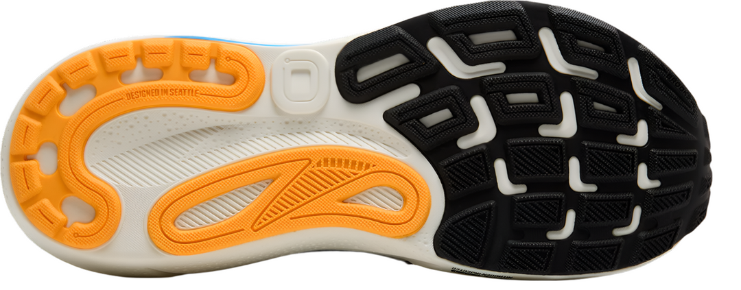 Brooks Mens Adrenaline GTS 24 - Black/Ebony/Cloissonne - Stability - AW25
