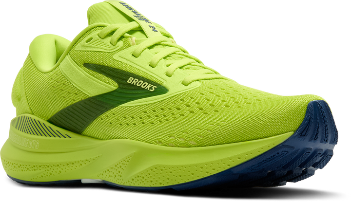 Brooks Mens Adrenaline GTS 24 - Acid Lime/Sunny Lime/Navy - Stability - AW25