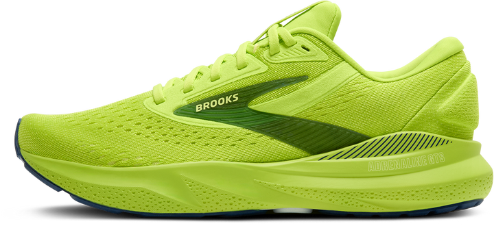 Brooks Mens Adrenaline GTS 24 - Acid Lime/Sunny Lime/Navy - Stability - AW25