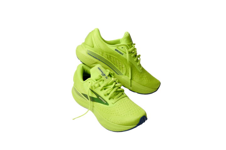 Brooks Mens Adrenaline GTS 24 - Acid Lime/Sunny Lime/Navy - Stability - AW25