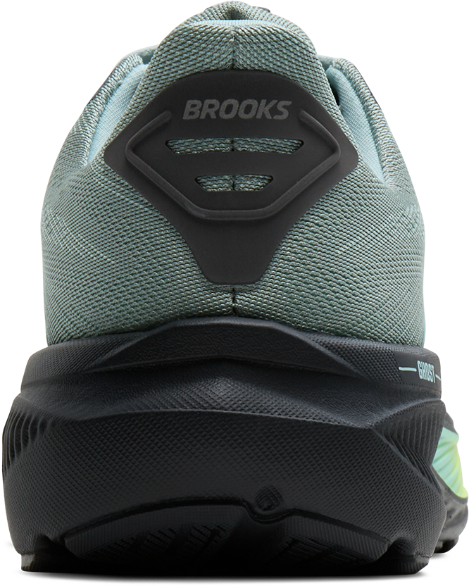 Brooks Mens Ghost 17 - Grey Mist/Yucca/Nightlife - Neutral - SS26
