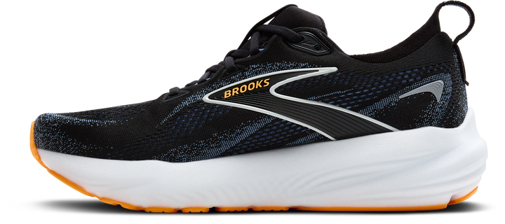 Brooks Mens Glycerin 22 - Black/Country Blue/Orange Pop - Neutral - SS25