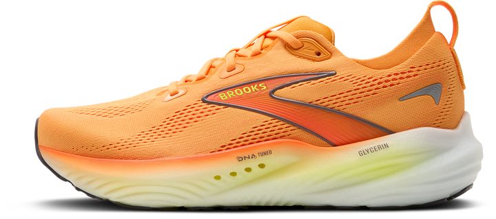 Brooks Mens Glycerin 22 - Orange/Nightlife/White - Neutral - AW25