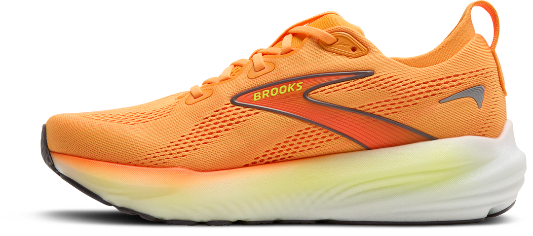Brooks Mens Glycerin 22 - Orange/Nightlife/White - Neutral - AW25