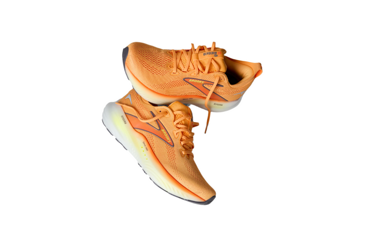 Brooks Mens Glycerin 22 - Orange/Nightlife/White - Neutral - AW25
