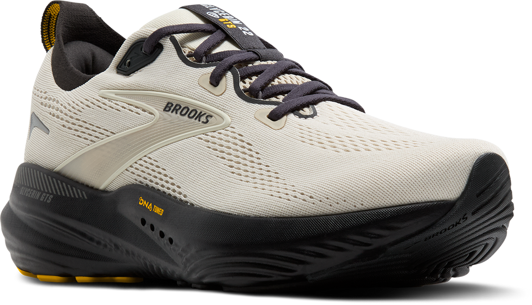 Brooks Mens Glycerin GTS 22 - Sand Beige - Stability - AW25