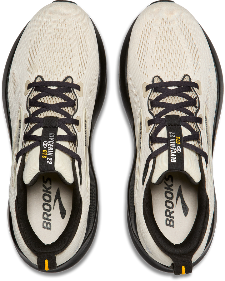 Brooks Mens Glycerin GTS 22 - Sand Beige - Stability - AW25