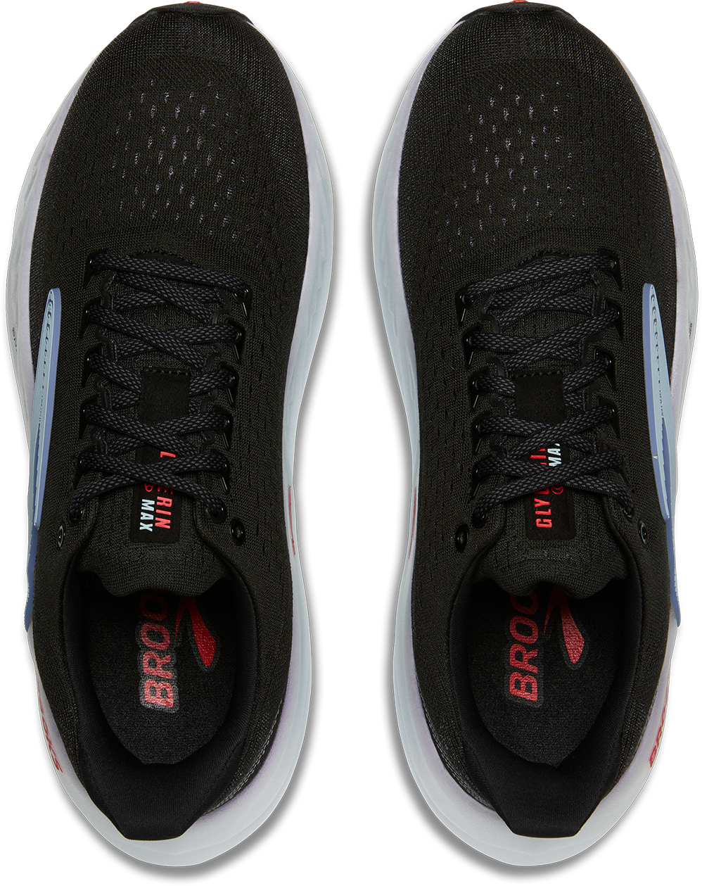 Brooks Mens Glycerin Max - Black/Ebony/Winter Sky - Neutral - SS25