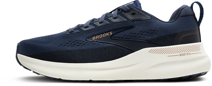 Brooks Mens Beast 26 GTS Wide - 2E Width - Peacoat/Indigo/Portabella - Stability - SS26
