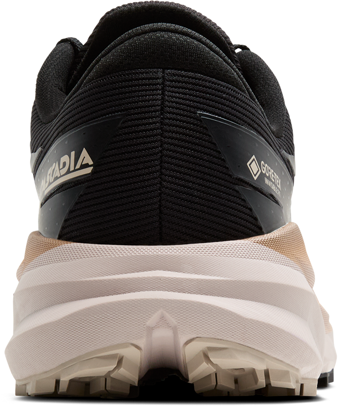 Brooks Mens Cascadia 19 GTX - Black/Ebony/Chateau Gray - Trail - AW25