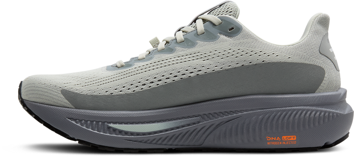 Brooks Mens Ghost 17 GTX - Smoke/Primer Gray/Orange - Neutral - AW25