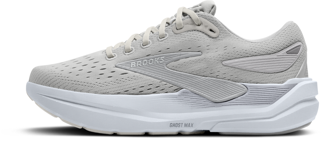 Brooks Mens Ghost Max 3 - Oyster/Silver - Neutral - AW25