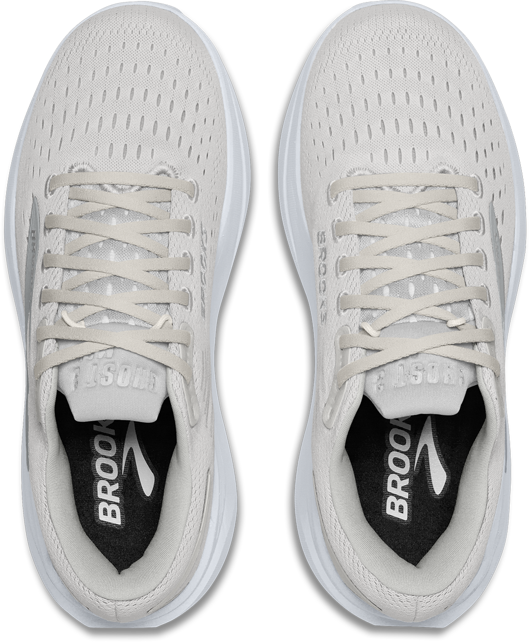 Brooks Mens Ghost Max 3 - Oyster/Silver - Neutral - AW25