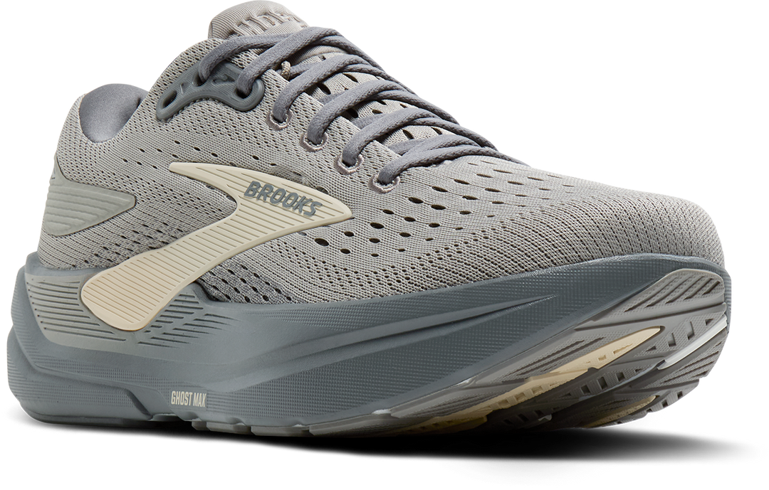 Brooks Mens Ghost Max 3 - Rockridge/Poppy Seed/Sand - Neutral - SS26
