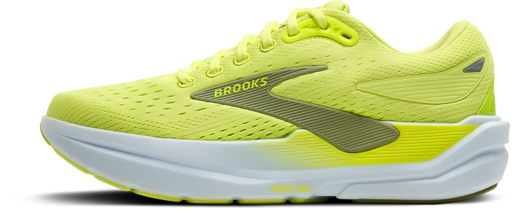 Brooks Mens Ghost Max 3 - Sunny Lime/Acid Lime/Tea - Neutral - AW25