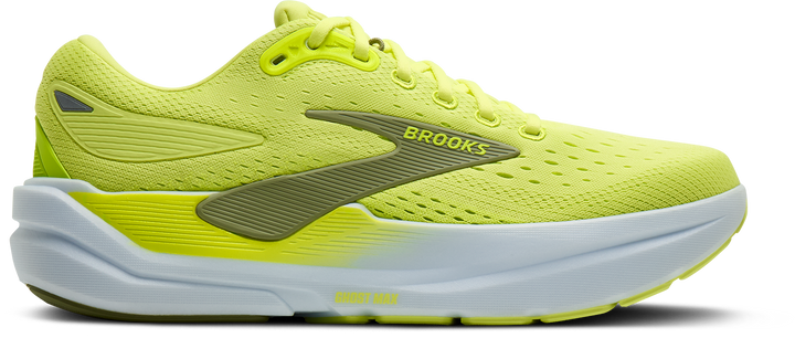 Brooks Mens Ghost Max 3 - Sunny Lime/Acid Lime/Tea - Neutral - AW25