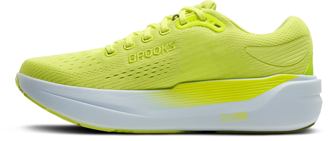 Brooks Mens Ghost Max 3 - Sunny Lime/Acid Lime/Tea - Neutral - AW25