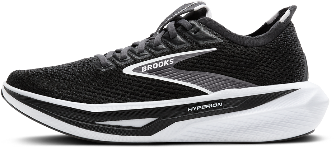 Brooks Mens Hyperion 3 - Black/Grey/White - Neutral - AW25