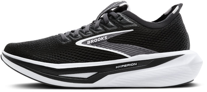 Brooks Mens Hyperion 3 - Black/Grey/White - Neutral - AW25