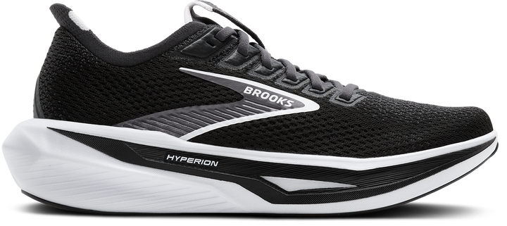 Brooks Mens Hyperion 3 - Black/Grey/White - Neutral - AW25