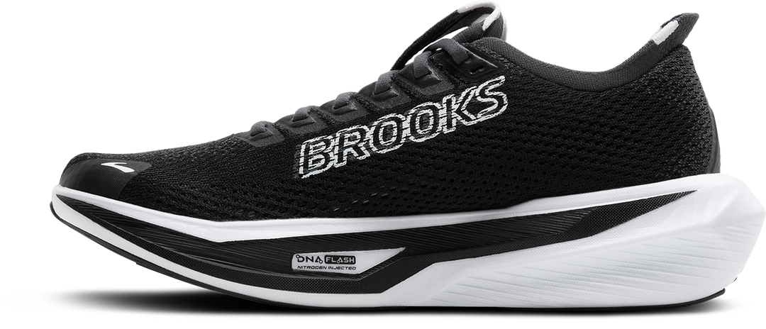 Brooks Mens Hyperion 3 - Black/Grey/White - Neutral - AW25