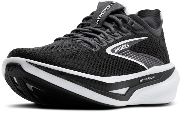 Brooks Mens Hyperion 3 - Black/Grey/White - Neutral - AW25