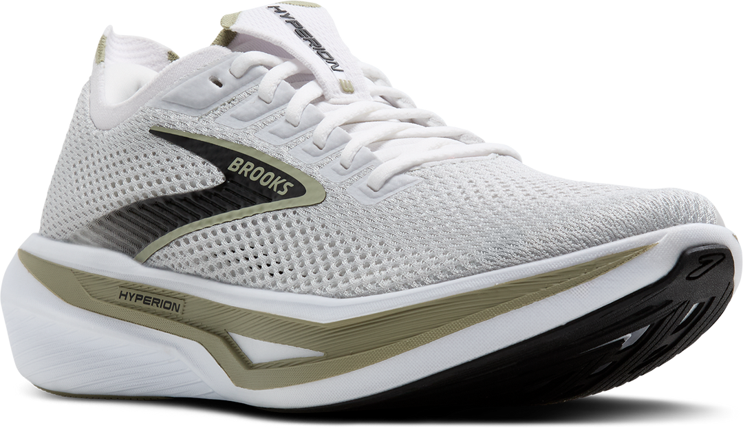 Brooks Mens Hyperion 3 - Oyster Mushroom/Black/Tea - Neutral - AW25