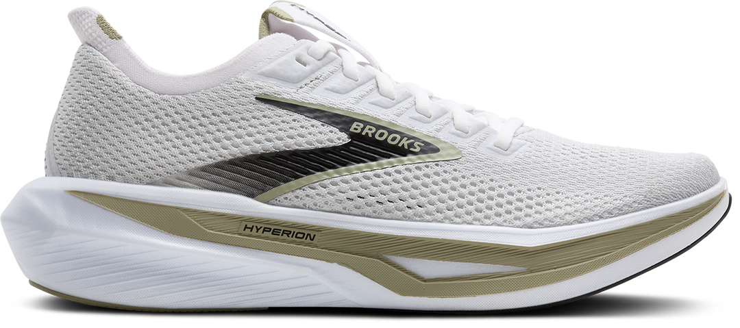 Brooks Mens Hyperion 3 - Oyster Mushroom/Black/Tea - Neutral - AW25