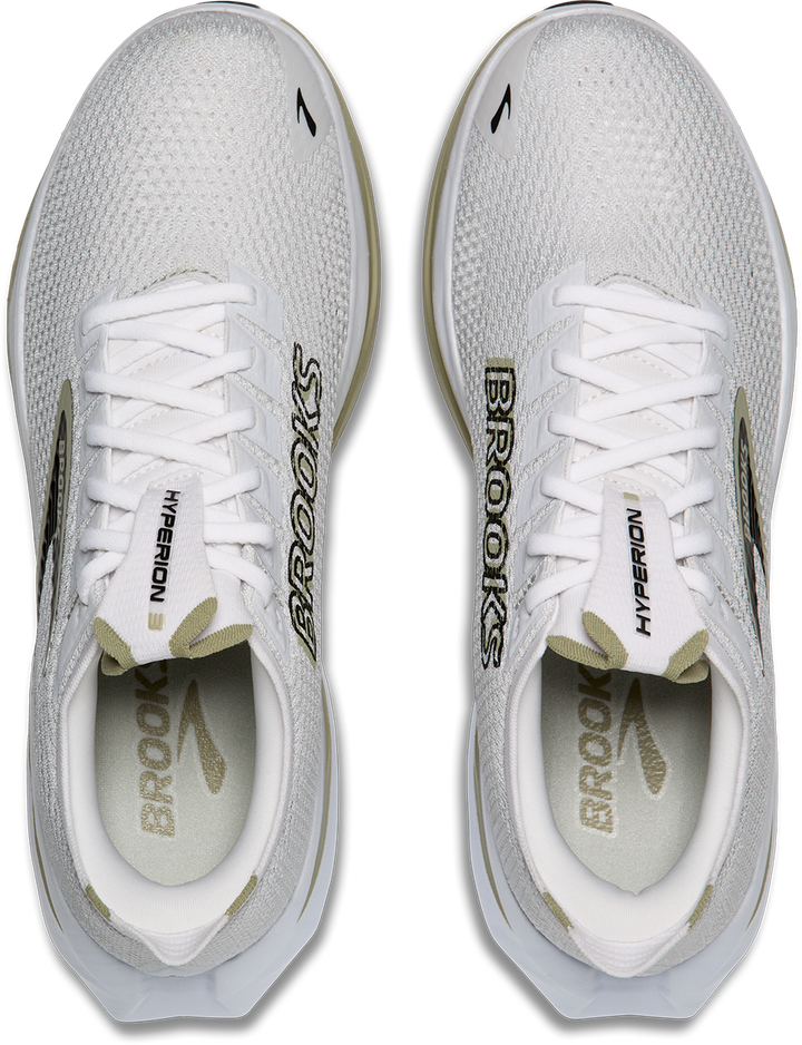 Brooks Mens Hyperion 3 - Oyster Mushroom/Black/Tea - Neutral - AW25