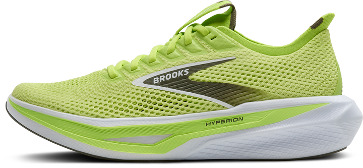 Brooks Mens Hyperion 3 - Sunny Lime/Olive/White - Neutral - AW25