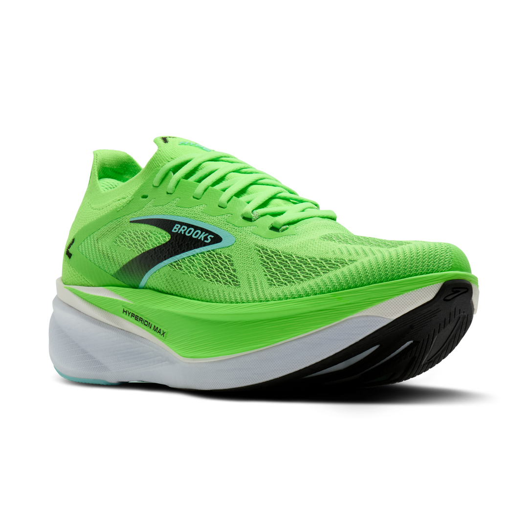 Brooks Mens Hyperion Max 3 - Green Gecko/Black/Blue - Neutral - SS26