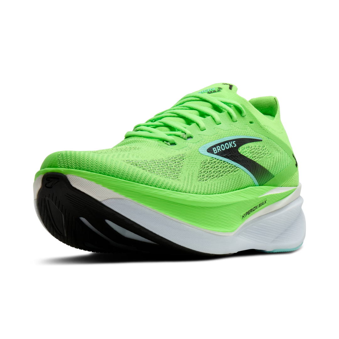 Brooks Mens Hyperion Max 3 - Green Gecko/Black/Blue - Neutral - SS26