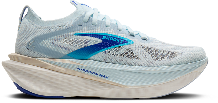 Brooks Mens Hyperion Max 3 - Ice/Blue/Fiery Red - Neutral - SS26