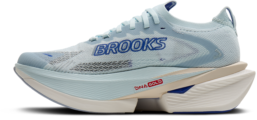 Brooks Mens Hyperion Max 3 - Ice/Blue/Fiery Red - Neutral - SS26