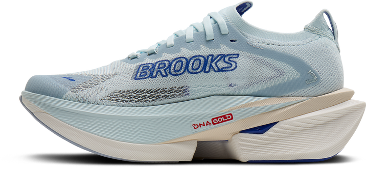 Brooks Mens Hyperion Max 3 - Ice/Blue/Fiery Red - Neutral - SS26