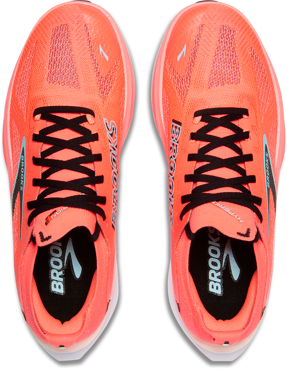 Brooks Mens Hyperion Max 3 - Fiery Coral/Black/Atomizer - Neutral - AW25