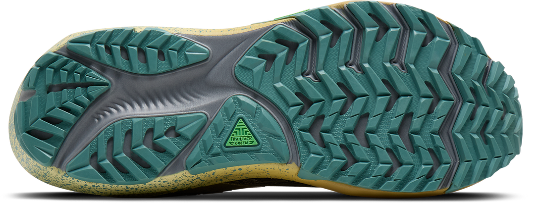 Brooks Mens Ghost Trail - Grey/Orange/Golden Mist - Trail - AW26
