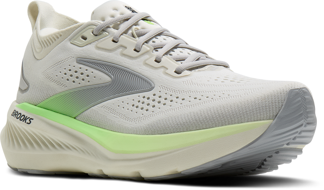 Brooks Mens Glycerin 23 - Grey/Green/Black - Neutral - SS26