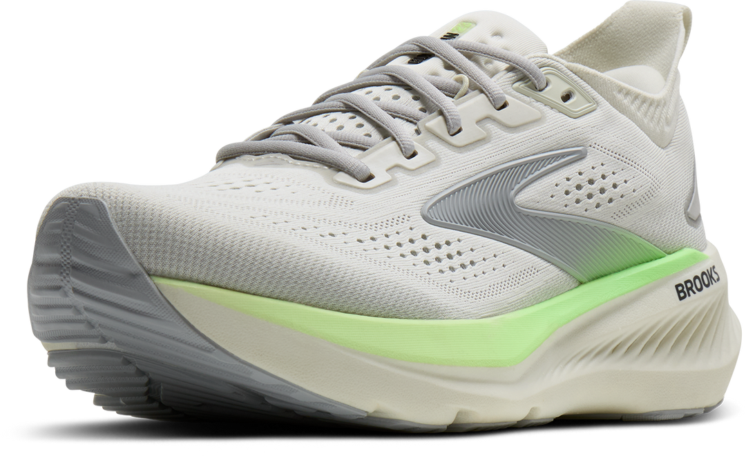 Brooks Mens Glycerin 23 - Grey/Green/Black - Neutral - SS26
